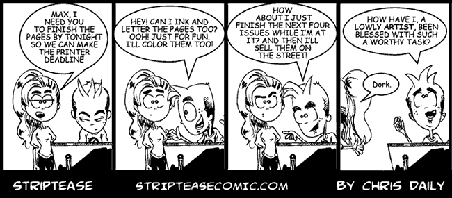 Striptease The Webcomic Guilty Pleasure