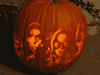 ...on a pumpkin!